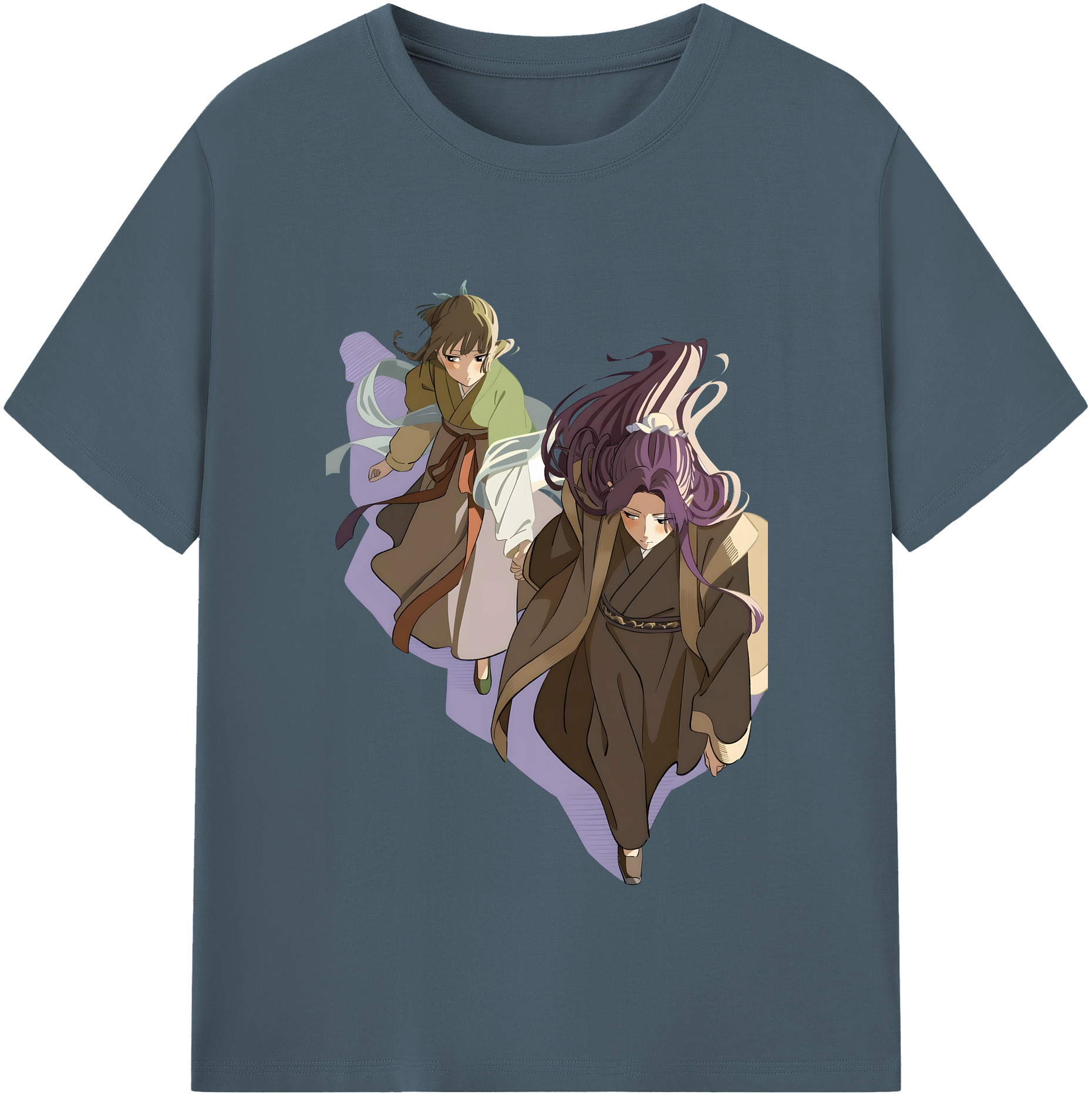 （画像用） 薬屋のひとりごと The Apothecary Diaries 綿100％半袖Tシャツ（フロントプリント）